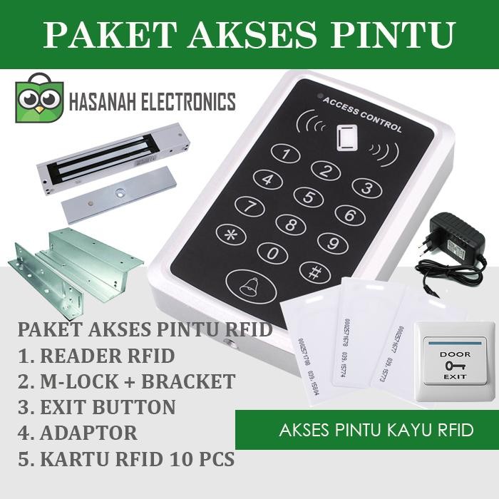 

PAKET AKSES PINTU RFID - UNTUK PINTU KAYU