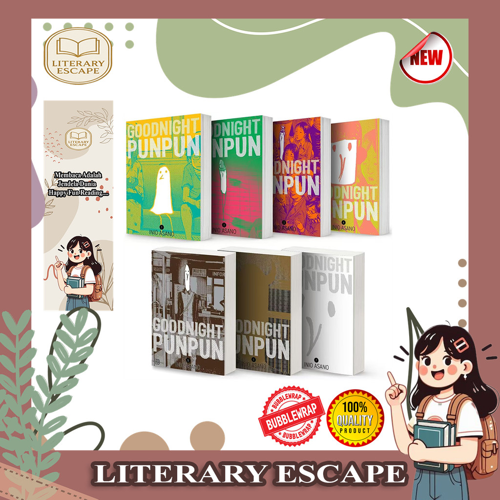Komik Goodnight Punpun (Vol. 1-7) - ( English )