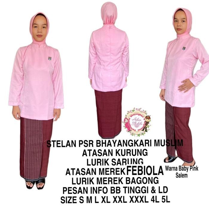 PSR BHAYANGKARI MUSLIM BAJU KURUNG - M