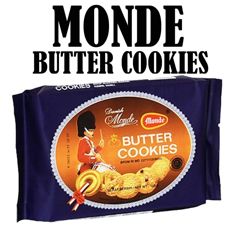 

MONDE BUTTER COOKIES 150gr