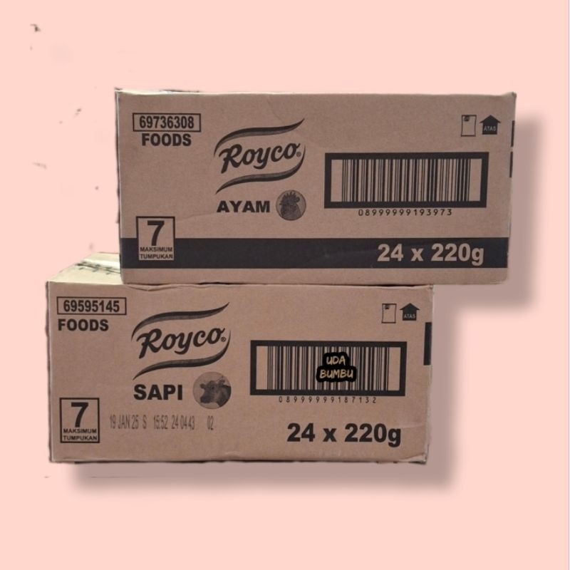

1 Dus Royco 220gr (isi 24 pcs)