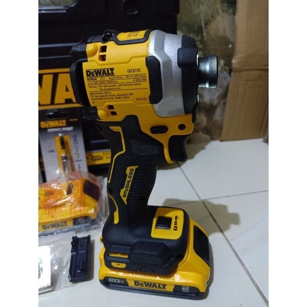 Brushless Impact Screw Driver Bor Obeng Cordless DCF850 DEWALT DCF 850
