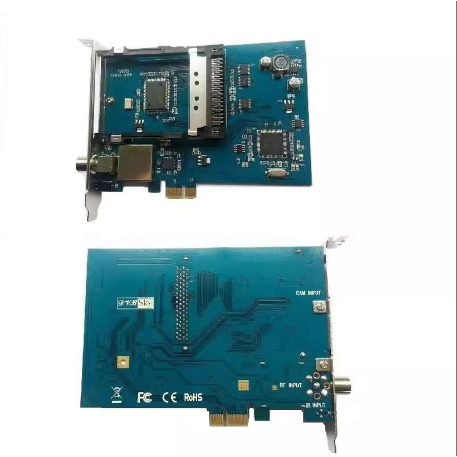 For DVBSky T980C DVBT2 receiving card supports DVB-C Video card CAM HD computer TV unadapter