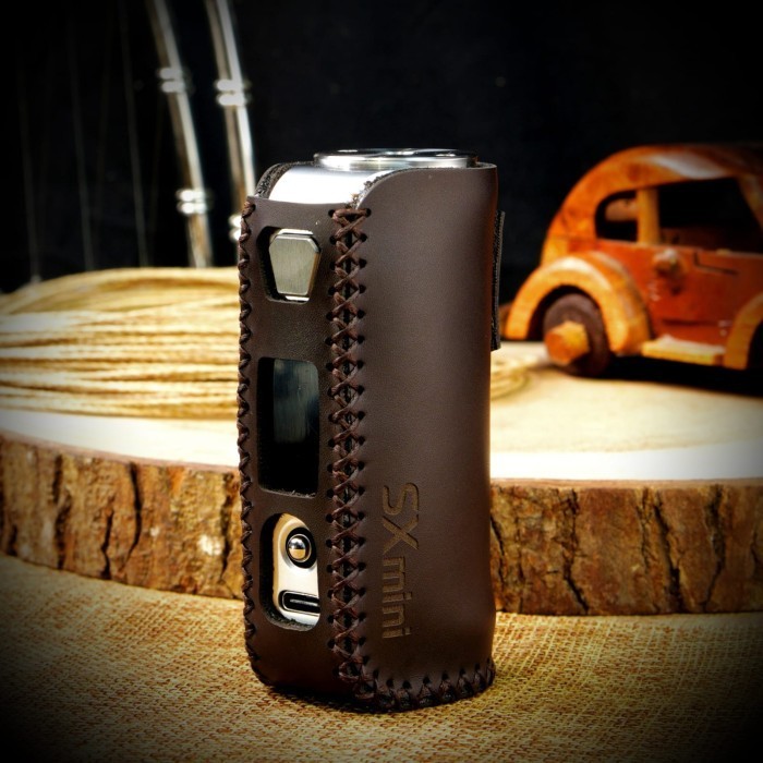 Aksesoris Leathercase sxmini-slclass v2 premium sleeve case free tali lanyard  by Ultimate Customita