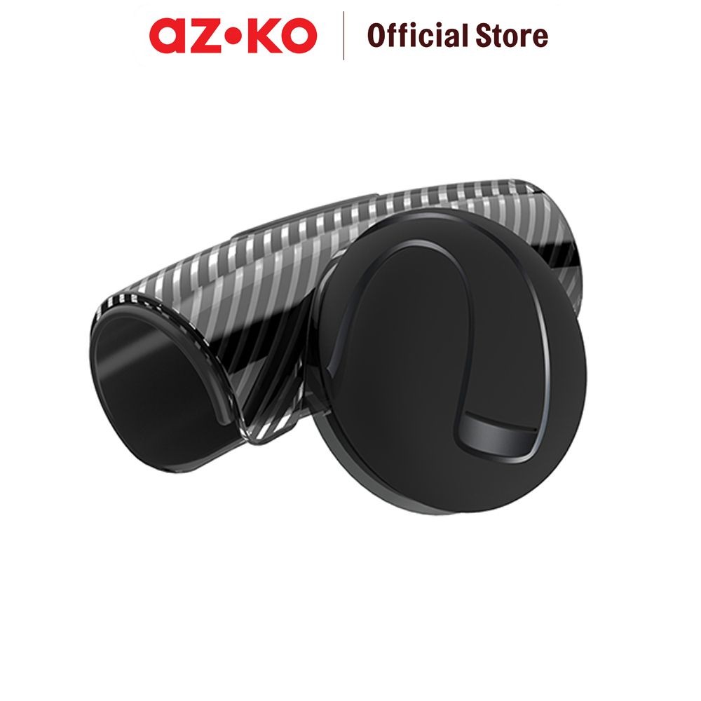 AZKO Otto Klasse Mini Power Handle Cover Stir Mobil - Hitam Alat Bantu Pemutar Stir Mobil Aksesoris 