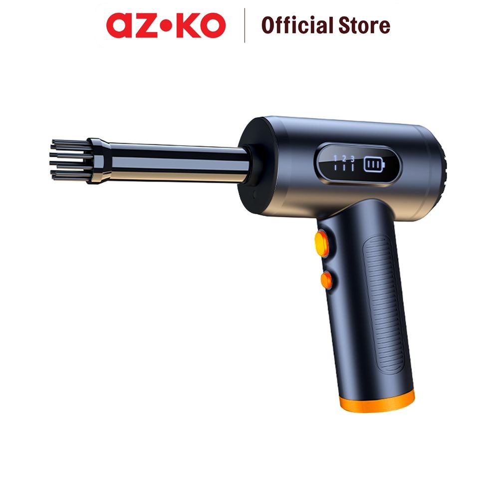 AZKO Maximus Air Duster Blower Vac - Pembersih Serbaguna 17.6 cm x 6.7 cm x 14 cm