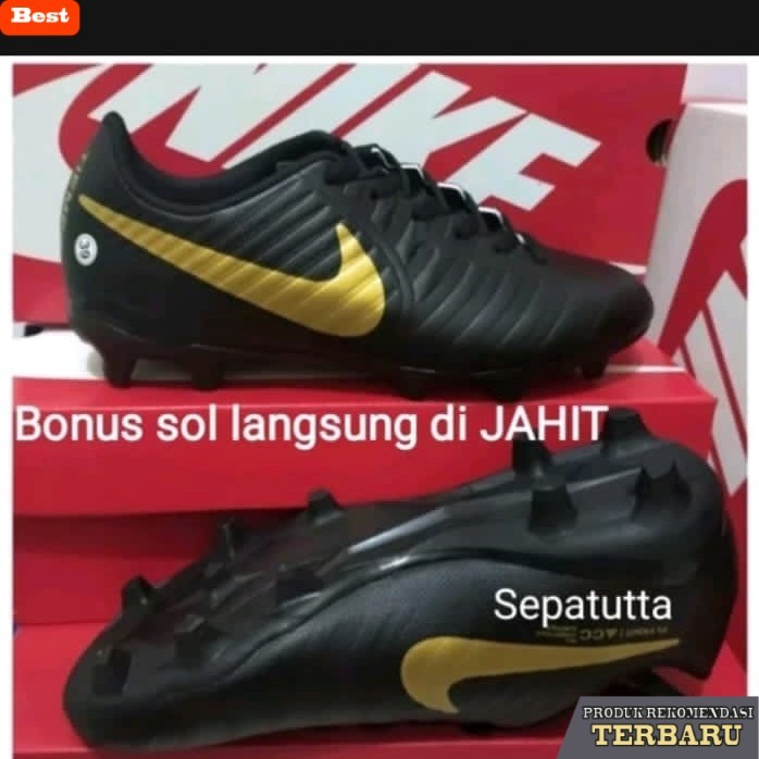 rekomendasi sepatu bola untuk kaki lebar sepatu bola Adidas Bola kaki sepatu bola - Hitam, 39