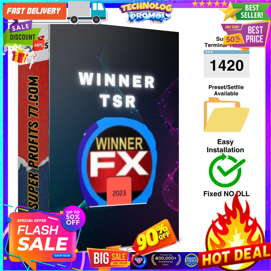 EA Robot Trading MT4 WinnerFX TSR Prop Firms v12