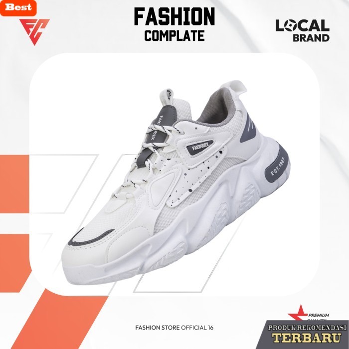 rekomendasi sepatu olahraga brand lokal Sepatu Running Casual Pria Sepatu Sport Cowok Import Premium