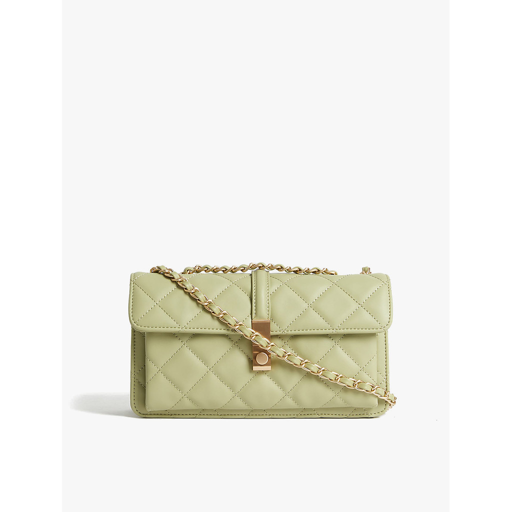 M&S - Tas Wanita - Quilted Chain Strap Cross Body Shoulder Bag