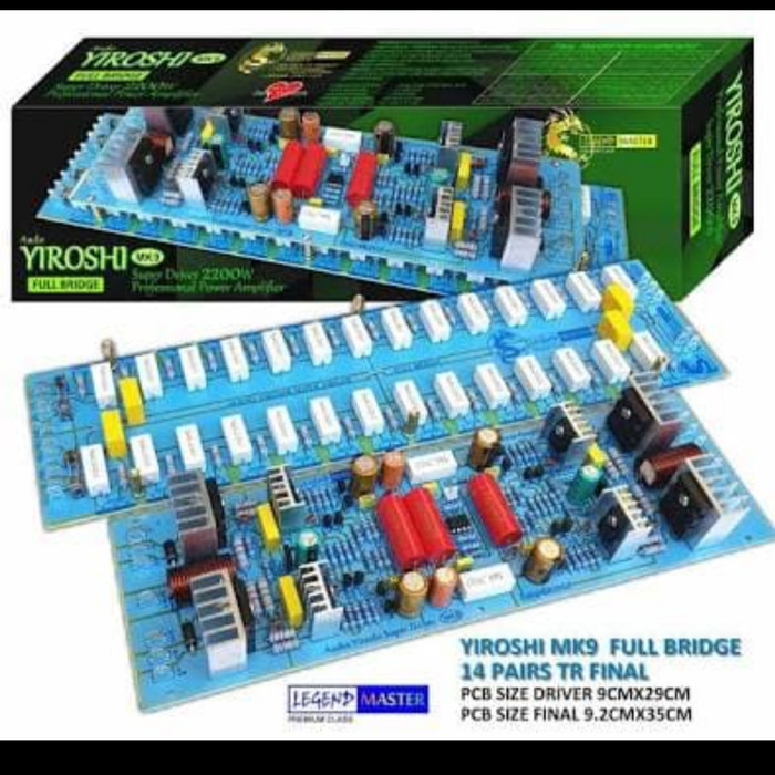 SB99 kit modul module power amplifier yiroshi mk9 mk-9 super driver 2200w