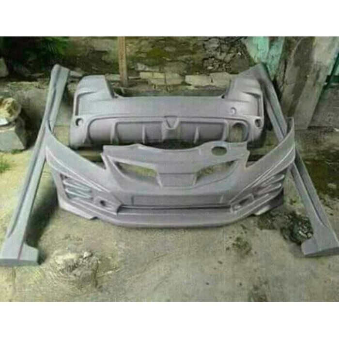 AKSESORIS MOBIL BODYKIT HONDA JAZZ GE8 ADAPTASI MUGEN RS - GRT