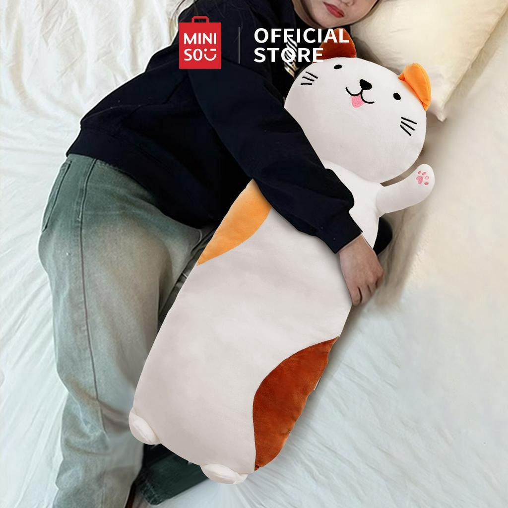 YO73 MINISO Boneka Bantal Binatang Boneka Besar 90cm Guling Mainan Mewah Lembut Bantal Boneka Tidur 