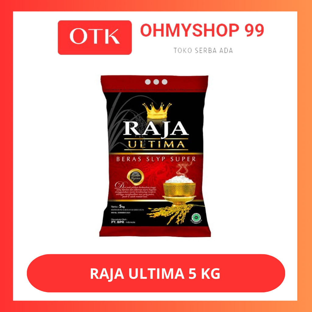 

Beras Raja Ultima Beras Slyp Super 5kg