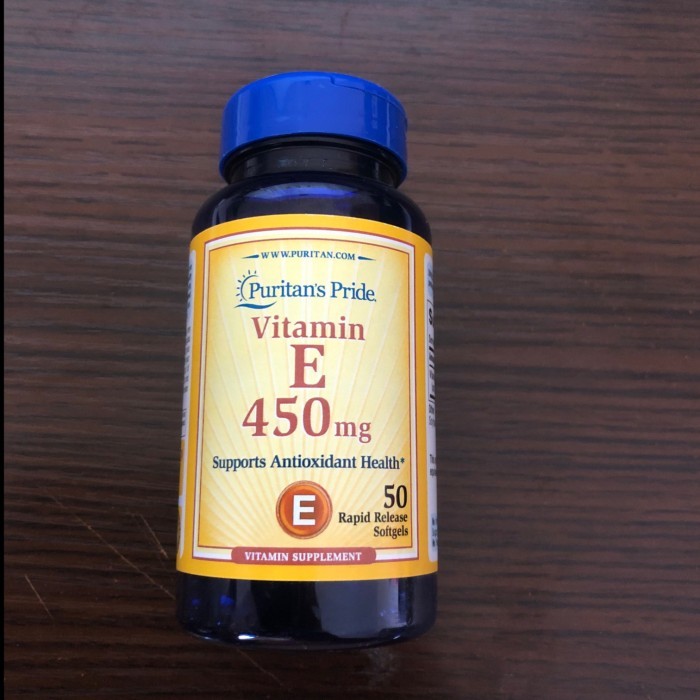 Puritan's Pride Vitamin E-450 Mg-1000 IU 50 Softgels
