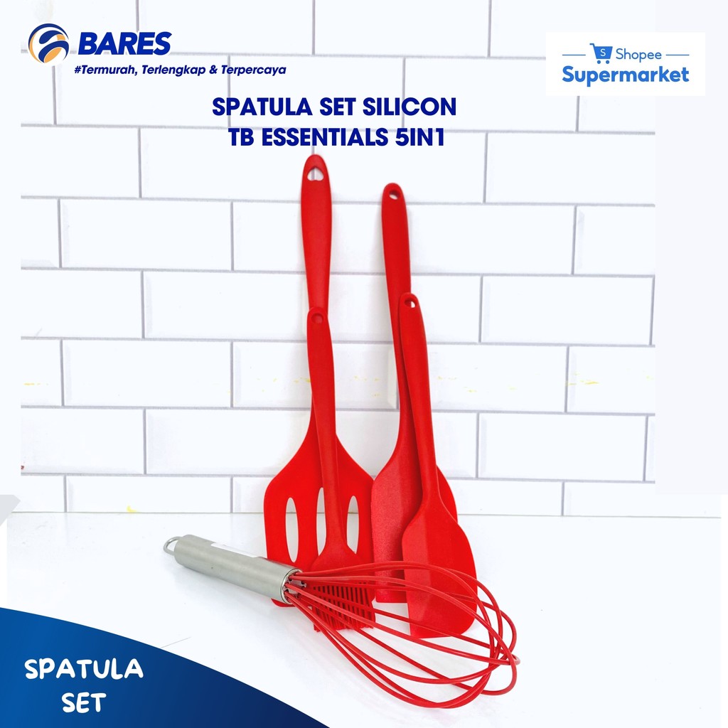 Spatula Set 5IN1 TB ESSENTIALS | Sotil Silikon Set