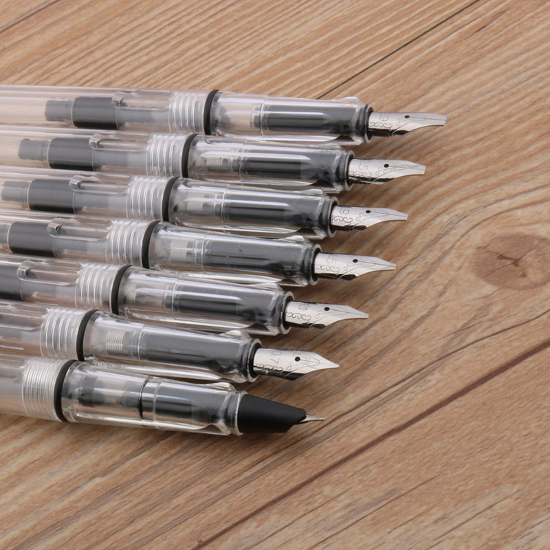

Transparent Classic 990 Student Practice Parallel Art Calligraphy Fountain Pen Stationery Office School Supplies Writing Gift