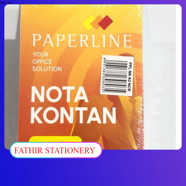 

Nota Kontan Paperline Kecil 2 Ply 108x155 -1 PCS
