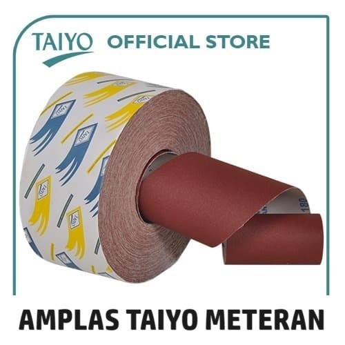 Amplas Meteran Taiyo Amplas Gulung Amplas Roll Nomor Grade Grit 400 Halus - Harga Meteran