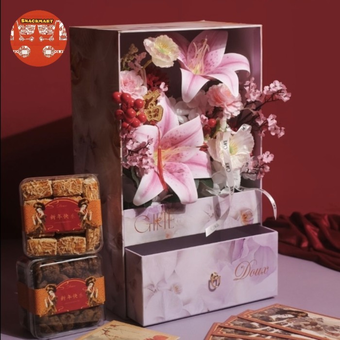 

Hampers Imlek Dekorasi Bunga / Parcel Imlek Dekorasi Bunga Imlek 2025 / Hampers Imlek Kue Kering Dekorasi Bunga Imlek 2025 / Hampers Imlek Medan / Parcel Imlek Kue Kering / Hampers Imlek Kue Kering Bunga Medan