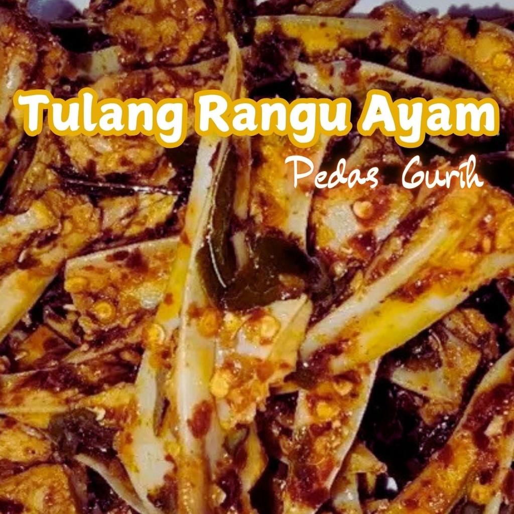 

Cemilan Instan TULANG RANGU CHILI OIL 500 GRAM