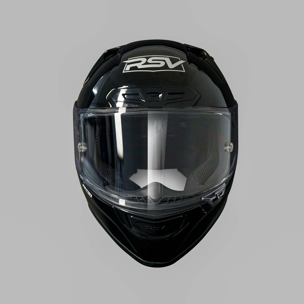 Helm RSV FFC21 Black Glossy Single Visor - Full Face