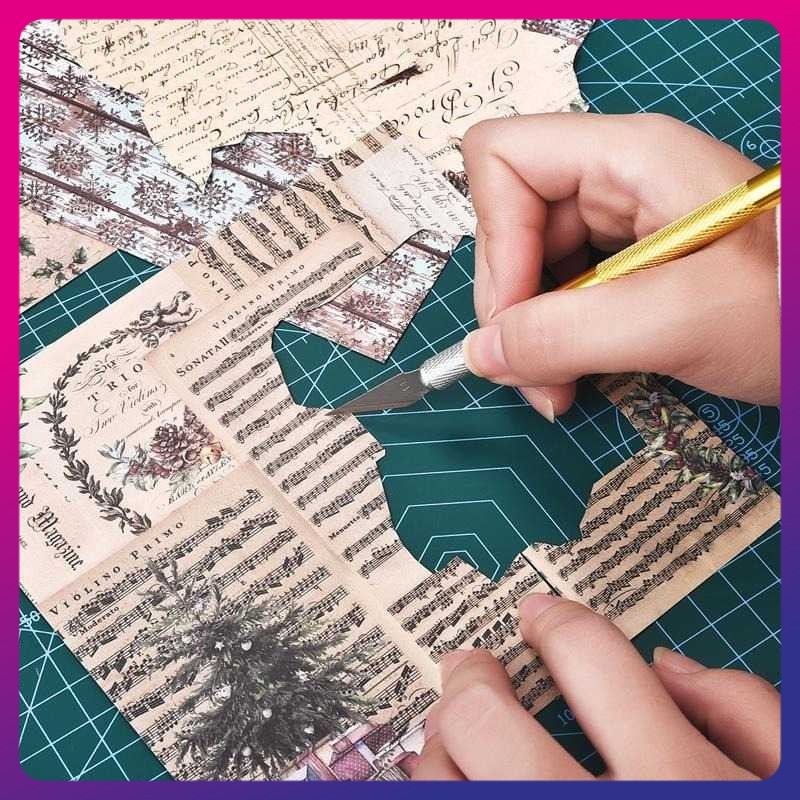 

HUAN MEI Alas Potong Work Cutting Mat Pad Anti Slip A4 30x22cm - GKSA4