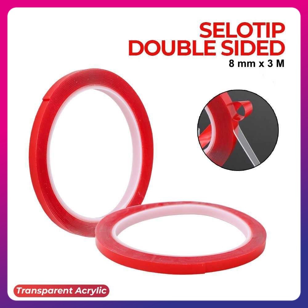 

TaffPACK Selotip Double Tape Transparent Acrylic 3M - HL878