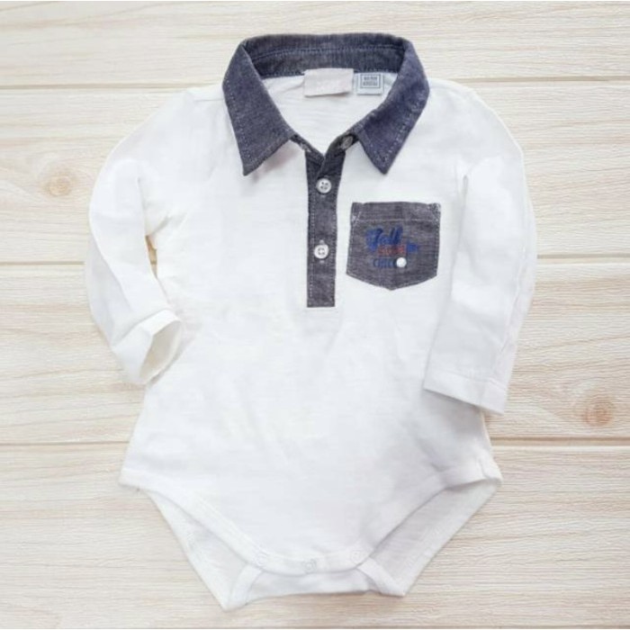 BAJU JUMPER CHICCO WHITE GOLF CLUB ANAK LAKI LAKI