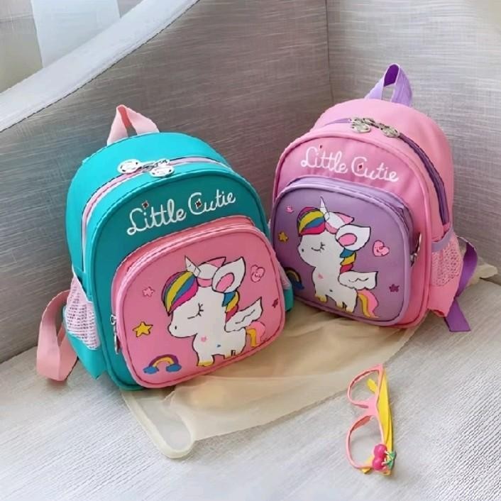TAS RANSEL ANAK PAUD LITTLE CUTIE / TAS RANSEL KUDA PONI Motif Fashion