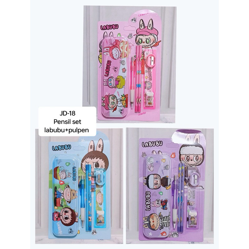 

(Kakabicam) Set Stationary Labubu Characters (Seri 5)