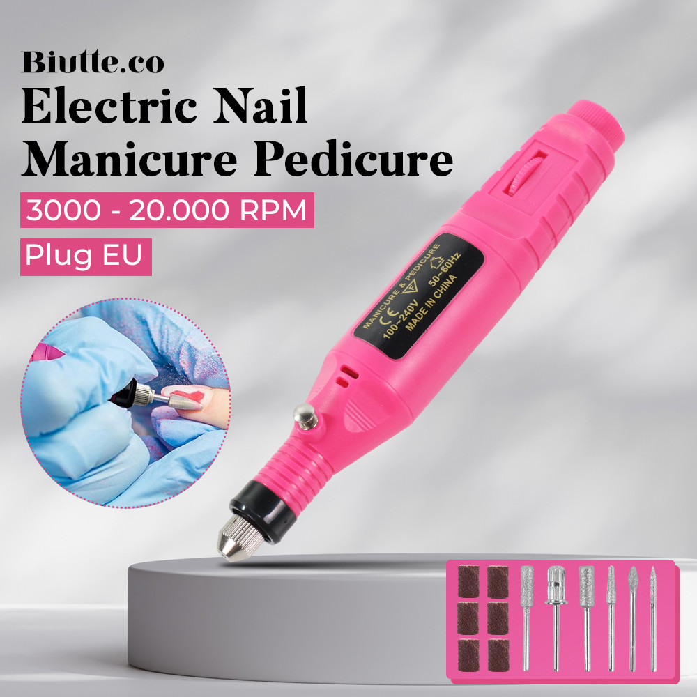 

- Biutte.co Alat Perawatan Kuku Electric Nail Manicure Pedicure - JMD-100 -