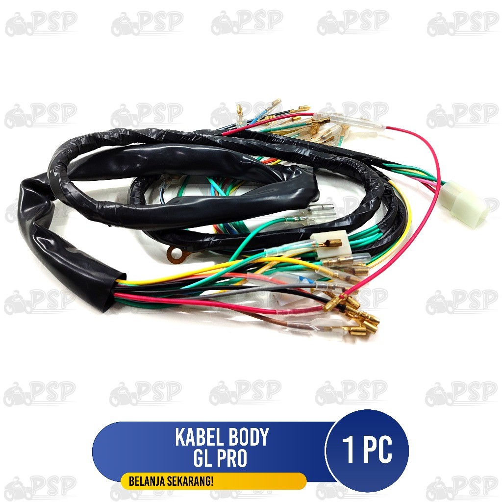 Kabel Body GL Pro - Cable Tali Seling Harness Wire Body Bodi Utama Set Komplit Honda GL Max