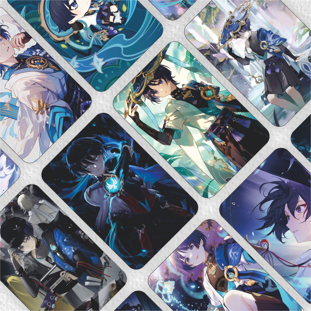PROMO Photocard GENSHIN IMPACT [ WANDERER ] | Photocard GAME/genshin impact/wanderer/hoyoverse/gensh