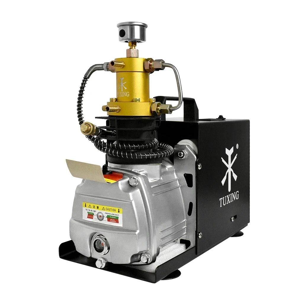 TUXING 4500Psi PCP Air Compressor Electric 300Bar High Pressure Air Compressor for PCP Rifle Scuba D