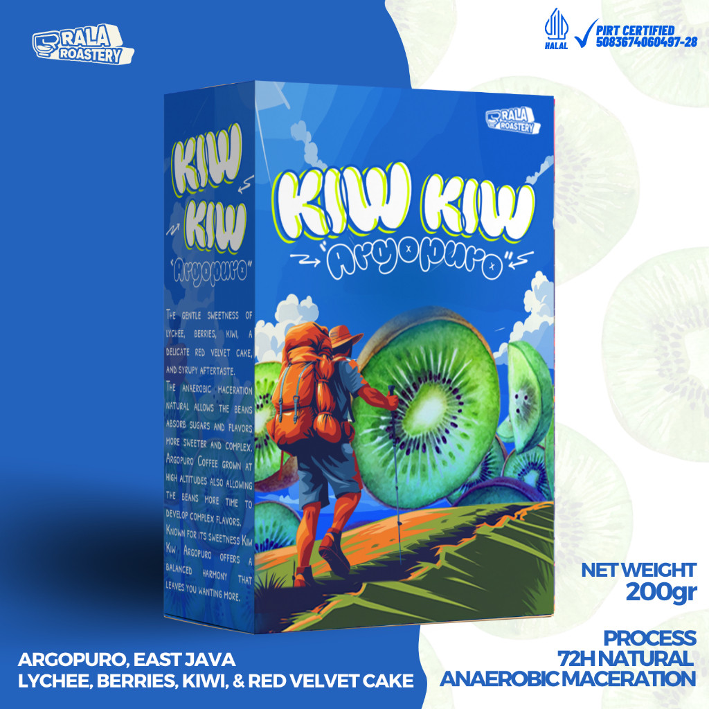

Kopi Arabika Kiw Kiw Argopuro Natural Anaerob | Biji Kopi Single Origin Arabica 200gr