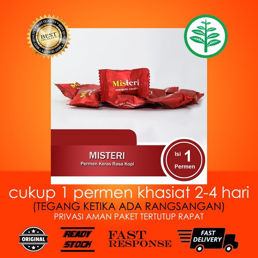 BARU PERMEN MISTERI Herbal Stamina Pria Kuat Tahan Lama COD