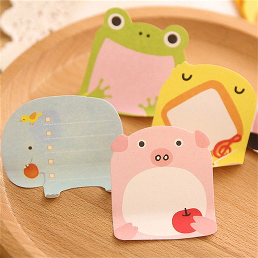 

Sticky Notes Animal / Tempelan Kertas Catatan Memo Note Karakter Animal Lucu Unik