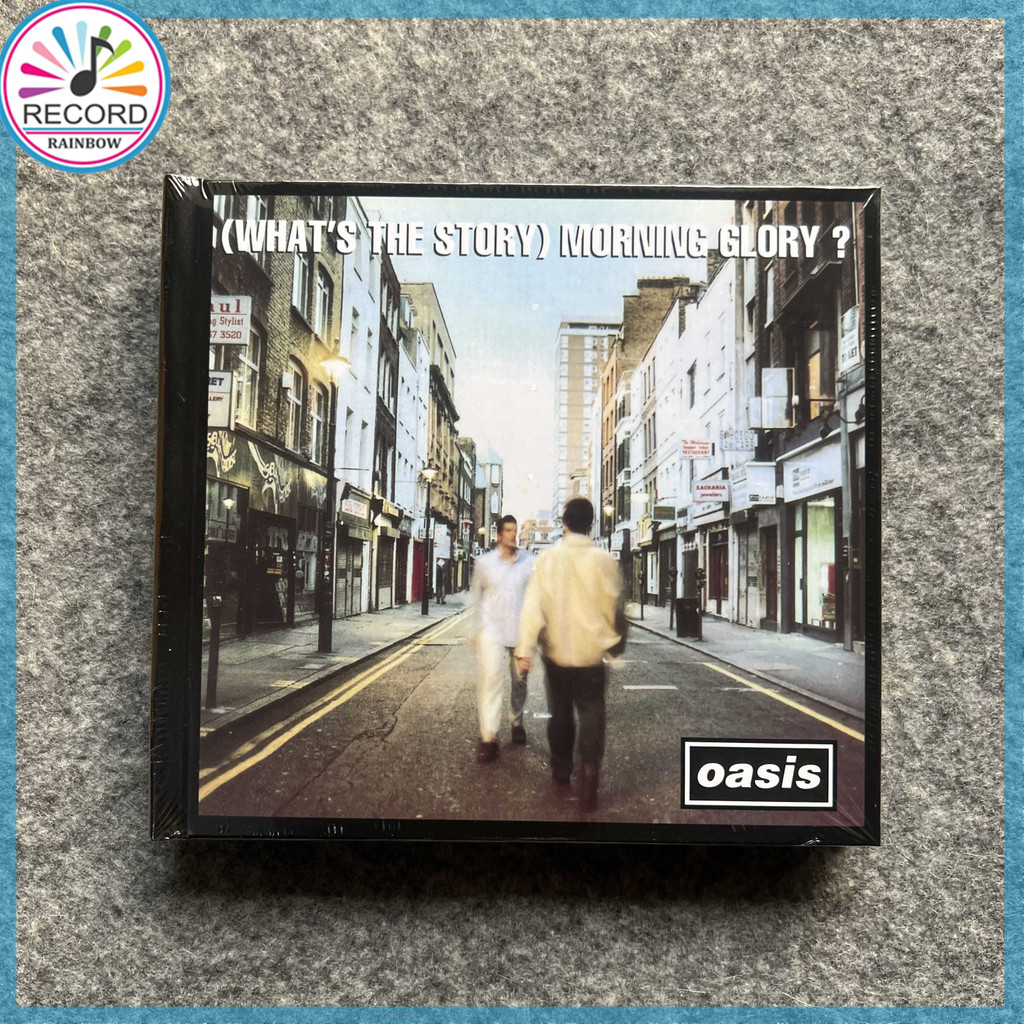 CD Oasis WHAT'S THE STORY MORNING GLORY? Digipak 3CD Original Album [Tersegel] Terbaru