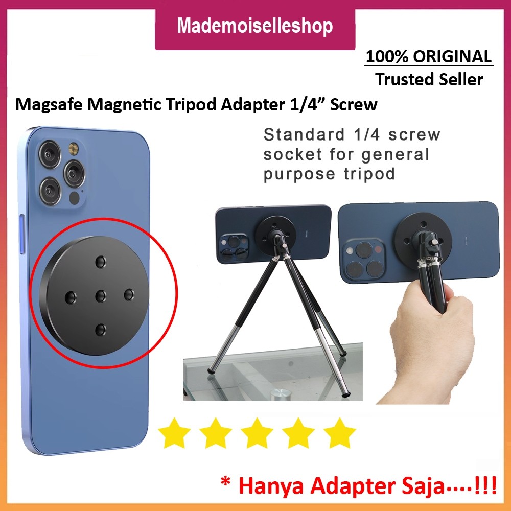 CDS Tripod Adapter for Magnetic Magsafe IPhone 12 13 14 15 - Samsung with Magsafe Case for Gimbal St