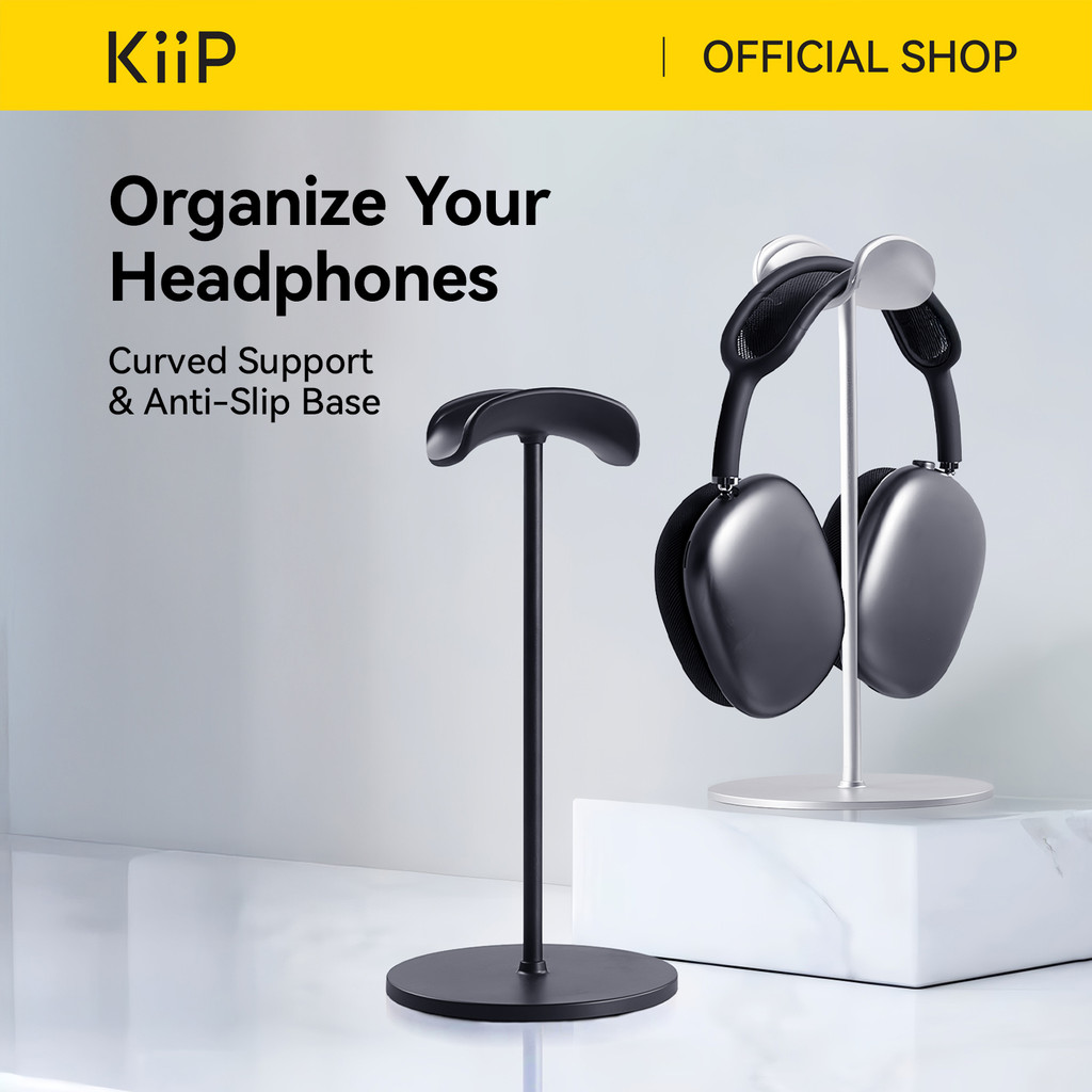 KiiP ES01 Stand Headphone Holder Headset Gaming Tempat Gantungan Headphone