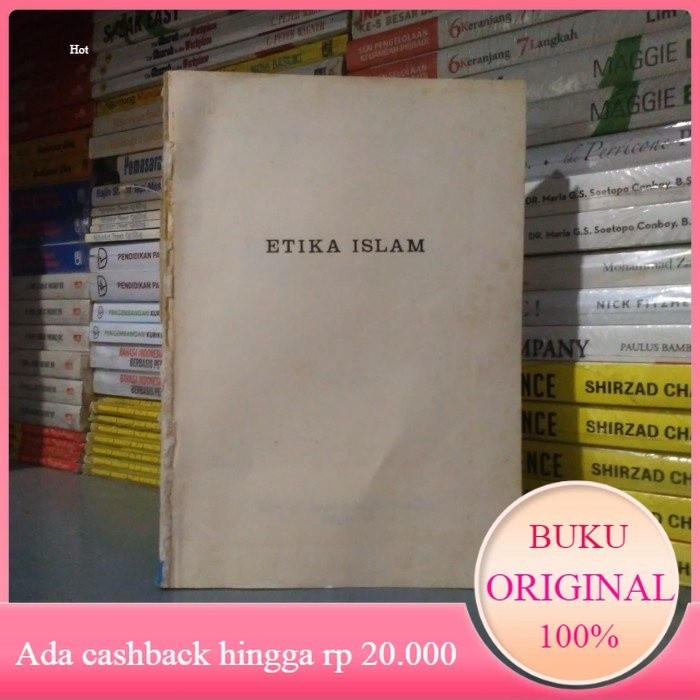 Buku ETIKA ISLAM SUATU PENGANTAR Dr H Hamzah Y TANPA COVER Bekas