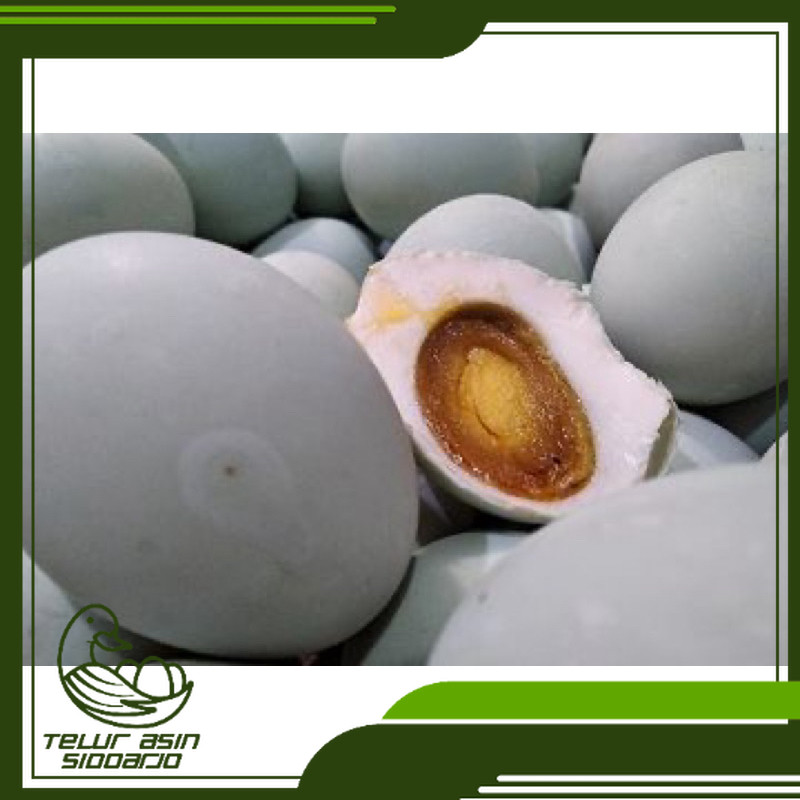 

telur asin masir dan berminyak ukuran besar