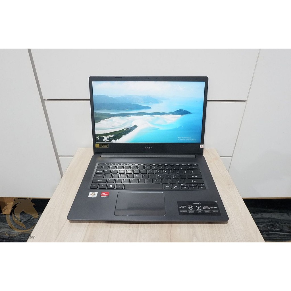 Laptop Acer Aspire A314-22 AMD Athlon Silver 3050 16Gb 512Gb Normal Siap Pakai - Laptop Murah - Lapt