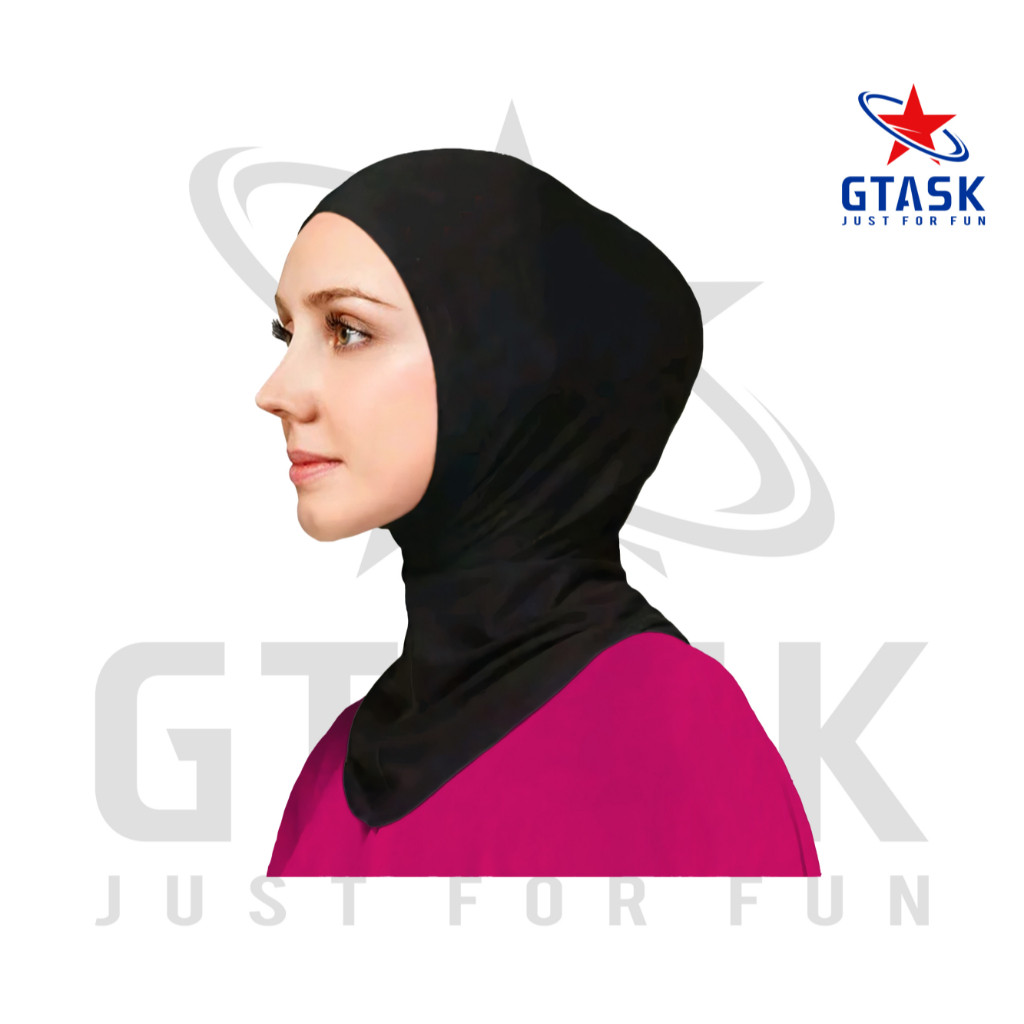 Hijab Ciput Jilbab Sport Anti Geser Bahan Adem – Sportwear Inner Ninja Wanita Daleman Kerudung