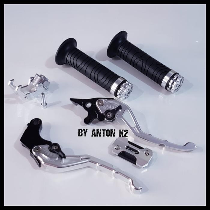 TUTUP MASTER REM-HANDFAT AKSESORIS VARIASI MOTOR BEAT KARBU-BEAT NEW - Silver, BEAT KARBU