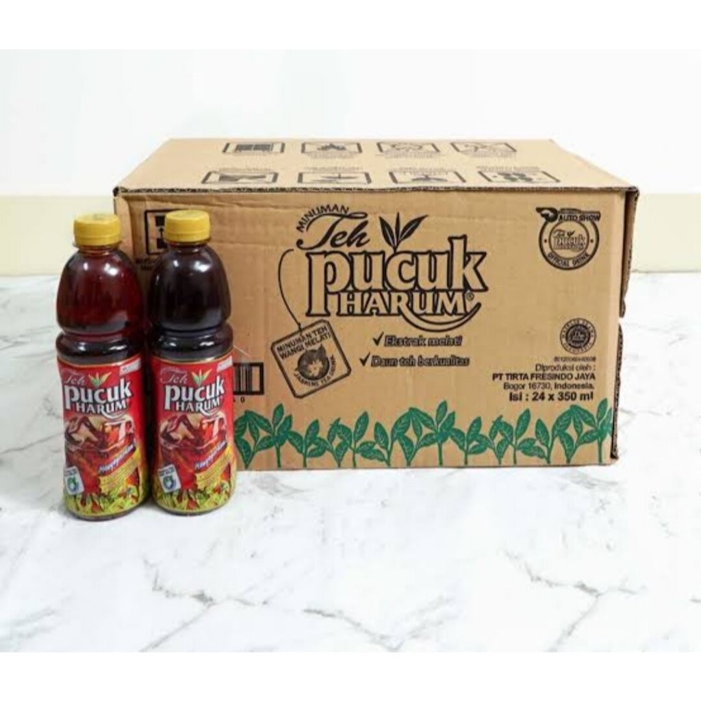 

Teh pucuk harum 350ml isi 24 botol dus isi 24 botol