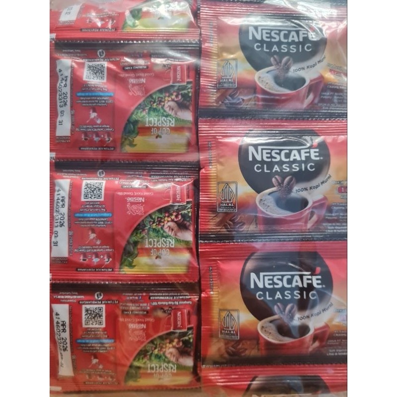 

Nescafe Classic 2gr Isi 60 Sachet Kopi Berkualitas