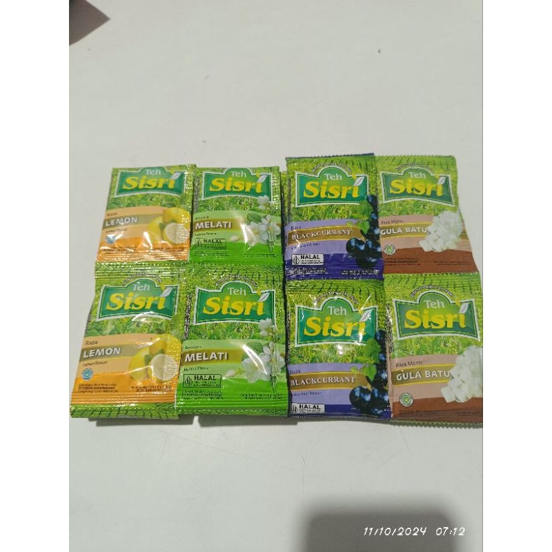 

TEH - Teh Sisri 1 Renceng (12 sachet) BY JJS