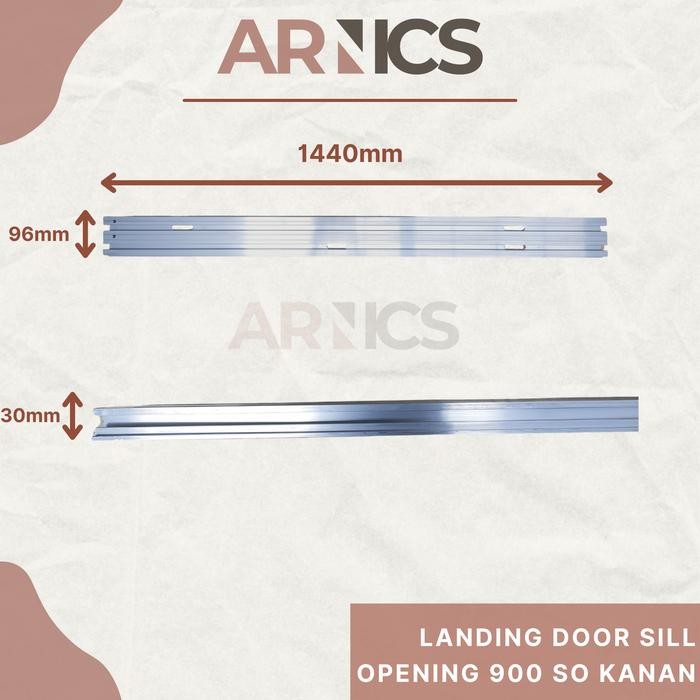 

Door Sill Opening 900mm Landing Door / Pintu Lantai Opening 900 Center Side Opening - CO 900mm Sale